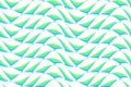 Wavy Green and Blue Pattern