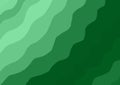 Wavy green strips pattern for wallpapers