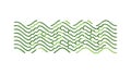 Wavy Horizontal Line Pattern, Textured Abstract Design, vector design Generative AI Royalty Free Stock Photo