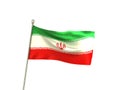 Wavy Iran Flag