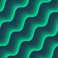 Wavy Layered Structure Seamless Pattern Vector Mint Green Abstract Background Royalty Free Stock Photo