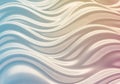 Wavy lines create a dynamic, flowing pattern with smooth curves. Royalty Free Stock Photo