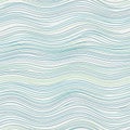 Wavy lines create a flowing pattern with varying thicknesses. Colors range from light blue to pale Royalty Free Stock Photo