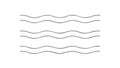 Wavy Lines Pattern Icon, Fluidity, Motion Abstract, vector design Generative AI Royalty Free Stock Photo