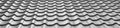 Wavy metallic gray tiles