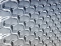 Wavy metallic scales texture