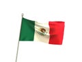 Wavy Mexico Flag