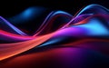 Wavy Motion Flowing Illustration Background Royalty Free Stock Photo