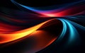 Wavy Motion Flowing Illustration Background Royalty Free Stock Photo