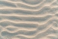 Wavy nature sand background. Yellow desert sand texture. Nature beige dune backdrop. Overlay texture. Grunge background. High reso