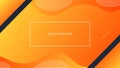 Wavy Orange Background, Wallpaper, Backdrop Royalty Free Stock Photo
