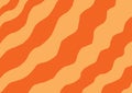 Wavy orange strips pattern for wallpapers