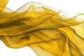 Wavy organza fabric Royalty Free Stock Photo