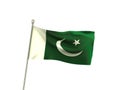 Wavy Pakistan Flag