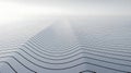 Wavy parallel lines in soft light abstract curves Royalty Free Stock Photo