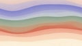 Wavy Pastel Color Gradient Abstract Background Design Smooth Fluid Layers Texture Royalty Free Stock Photo