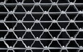 Wavy pattern of a metal grid