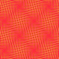 Wavy pattern with optical illusion Royalty Free Stock Photo