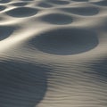 Surface is reminiscent of desert dunes, with subtle variations in Royalty Free Stock Photo