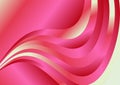Wavy Pink And Beige Gradient Background Beautiful elegant Illustration Royalty Free Stock Photo