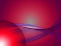 Wavy Red Background Shows Wavy Wallpaper Or Creation Royalty Free Stock Photo