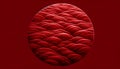 a wavy red velvet fur smooth cloth vibrant curve wave felt decorative luxury love crushed romance fabric soft material gift beauty