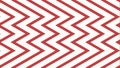 Wavy Red and White Zigzag Pattern Background, vector design Generative AI Royalty Free Stock Photo