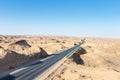 Wavy road in qinghai