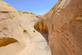 Wavy rock formation at the Valley of Fire