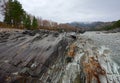 Wavy rocks on the Bank of Katun