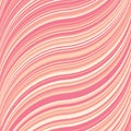 Wavy stripes colorful bright fresh vector pattern. Geometric abstract fashion texture. Graphic style for wallpaper, wrapping, fabr Royalty Free Stock Photo