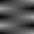 Wavy stripes monochrome lines, halftone vector background or texture
