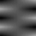 Wavy stripes monochrome lines, halftone vector background or texture