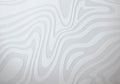 Wavy Trendy Cover with White Lines. Vector Abstract Background with Topography Relief. Minimal Modern Poster Design