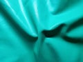 Wavy Turquoise Carpet Fabric, Suitable for Background Use