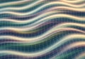 Wavy, undulating lines form an abstract pattern, creating a Royalty Free Stock Photo