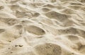 wavy uneven structure of sand