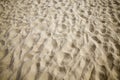 wavy uneven structure of sand