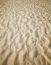 wavy uneven structure of sand