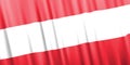 Wavy vector flag of Austria