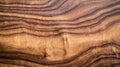Wavy Walnut Wood Grain Texture Royalty Free Stock Photo