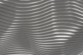 Wavy white bumby 3d surface wall