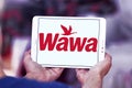 Wawa coffee logo Royalty Free Stock Photo