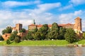 Wawel castle in Kracow Royalty Free Stock Photo