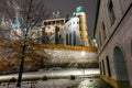 Wawel Castle in Krakow, one of the most famous landmark in Poland Royalty Free Stock Photo