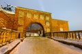 Wawel Castle in Krakow at twilight Royalty Free Stock Photo