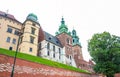 Wawel Cathedral on Wawel Hill in Krakow, Poland Royalty Free Stock Photo