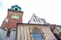 Wawel Cathedral inside Wawel Royal Castle in Krakow, Poland Royalty Free Stock Photo