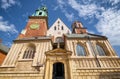 Wawel Cathedral of Wawel Royal Castle, Krakow, Poland Royalty Free Stock Photo
