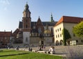 Wawel krakow Royalty Free Stock Photo